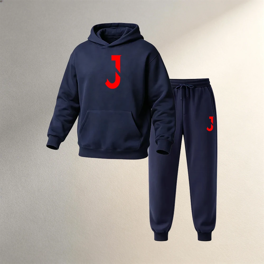 Street Fashion Male - Men's Sets 2Pcs Autumn Winter Sports