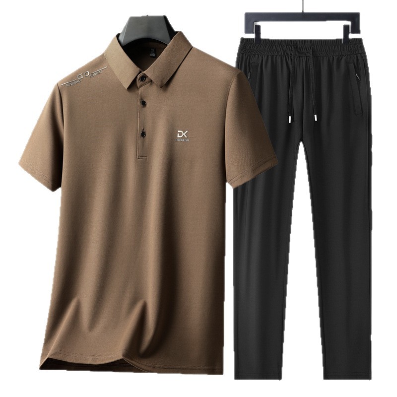 Street Fashion Male - Men's Casual 2-Piece Sportswear Set Streetwear