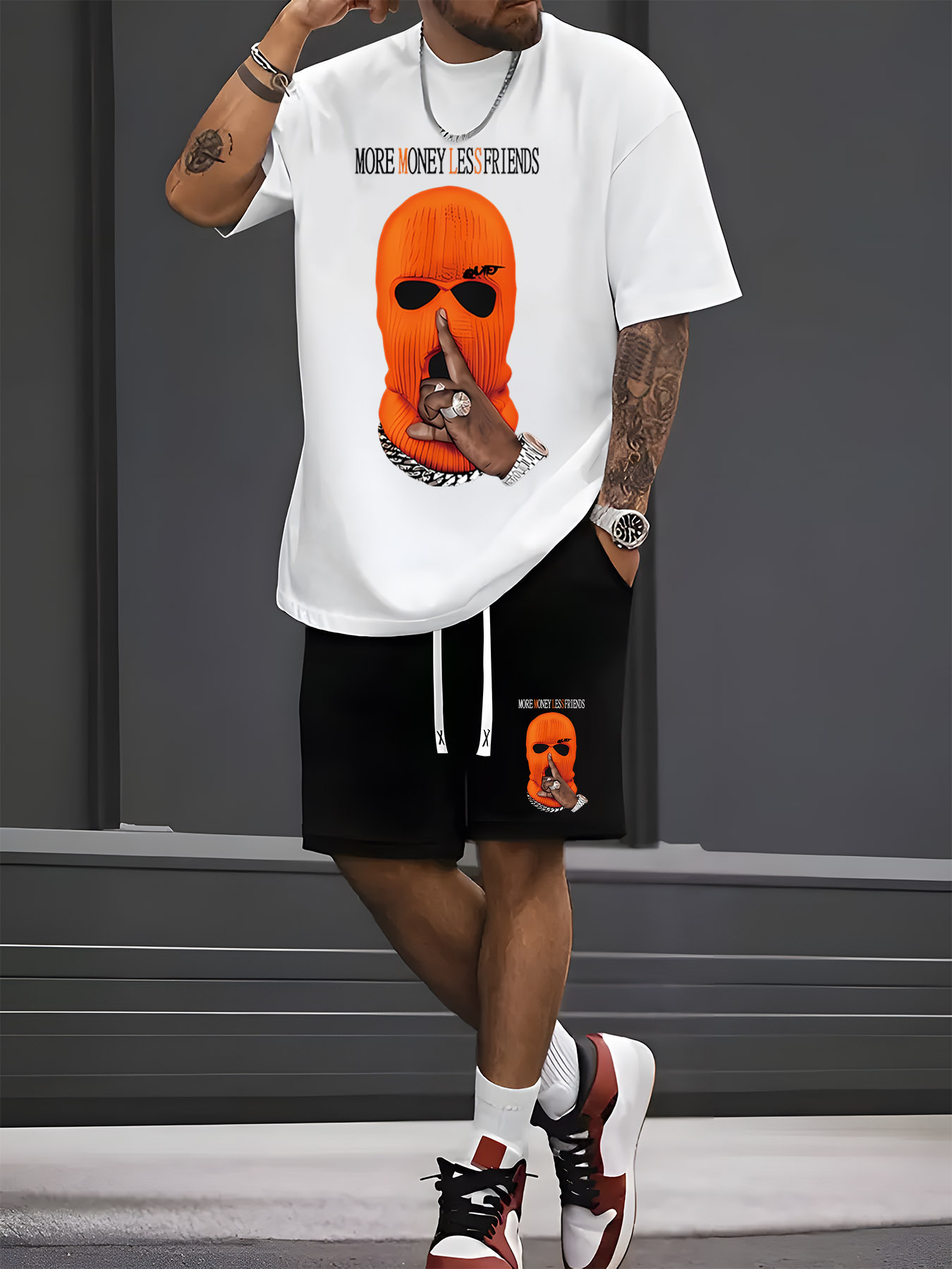 Street Fashion Male - 2026 Summer New Men's Short-Sleeved Shorts