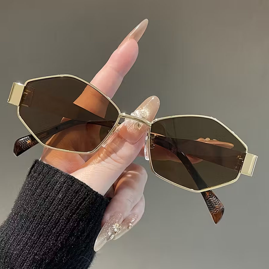 1 Pair of Irregular-Frame Tren - Street Fashion Pose ulasan dan harga