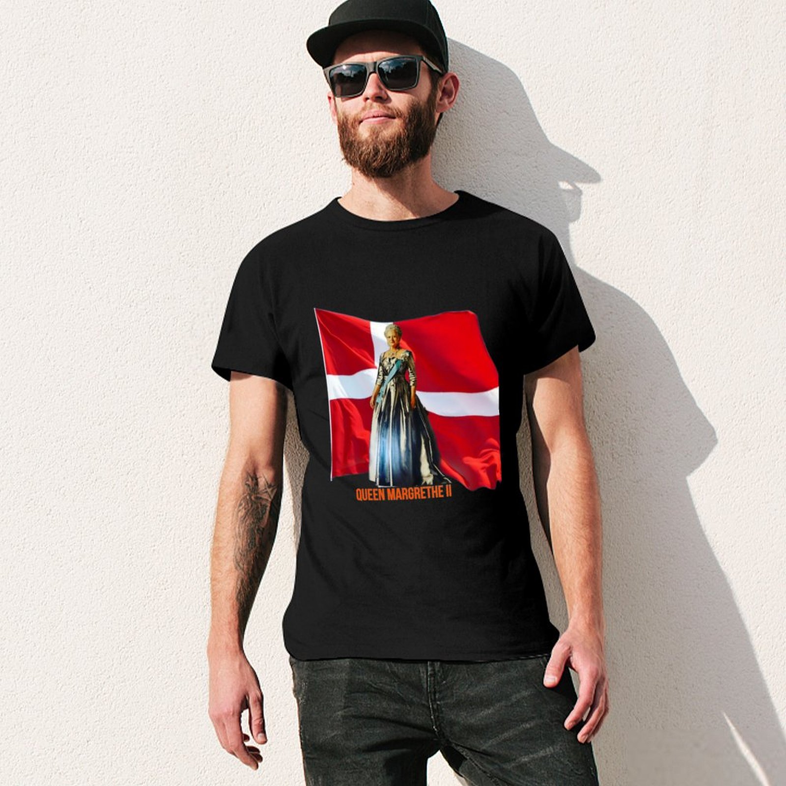 Queen Margrethe II T-Shirt Str - Queen Street Fashion ulasan dan harga