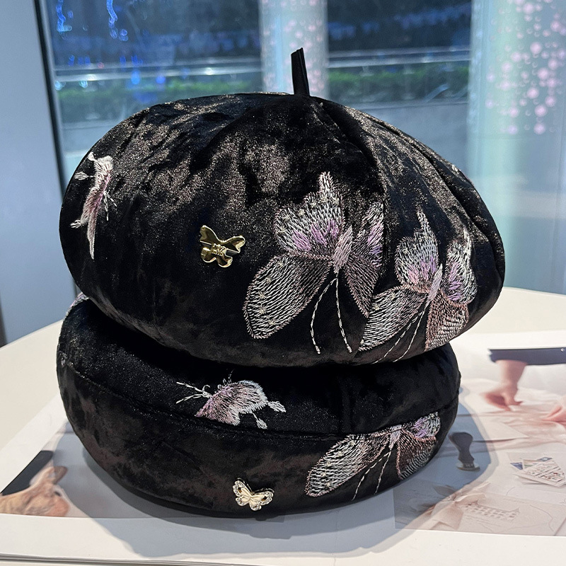 Fashionable Butterfly Embroide - Street Fashion Pose ulasan dan harga