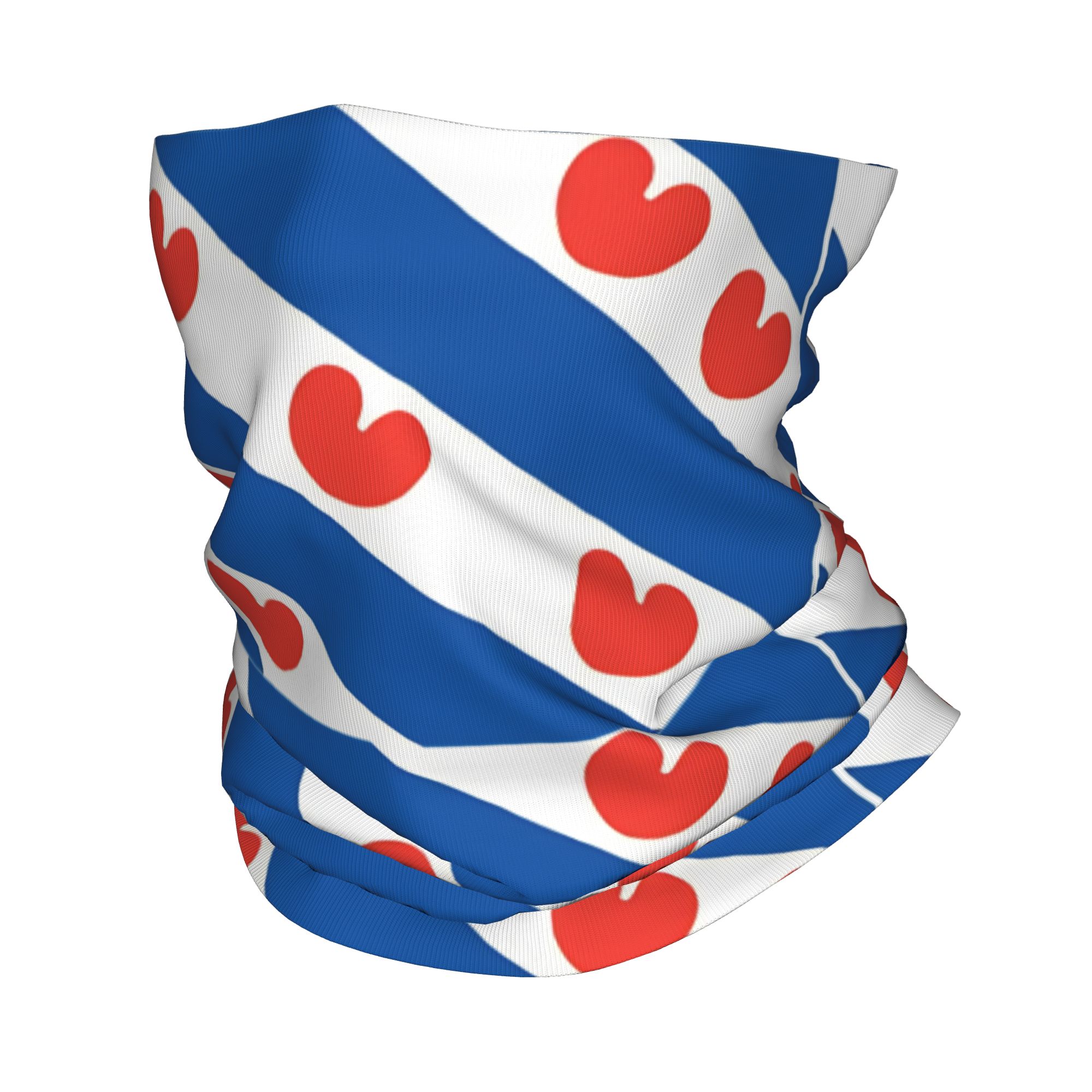 Friesland Flag Bandana  Vintag - Balaclava Face Mask ulasan dan harga