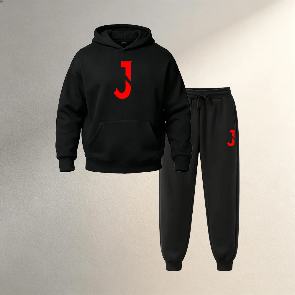 Men's Sets 2Pcs Autumn Winter  - Street Fashion Male ulasan dan harga