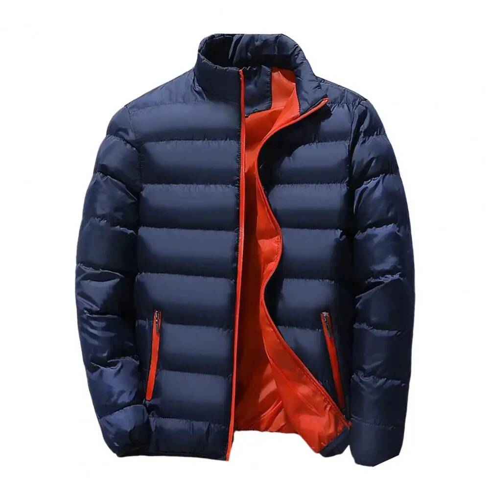 Men's Stand Up Collar Winter Z - Queen Street Fashion ulasan dan harga