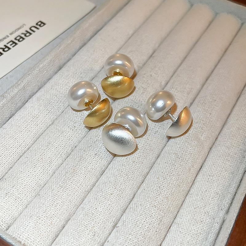 Fashion Asymmetric Pearl Earri - Street Fashion Earrings ulasan dan harga