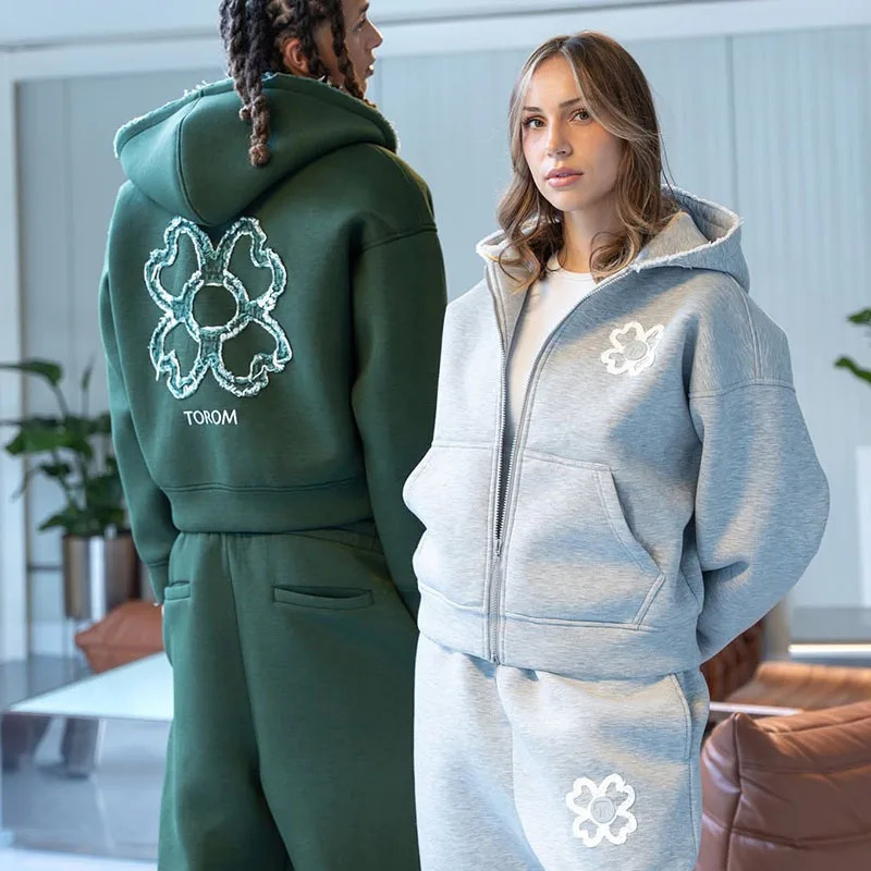 Spring Autumn Oversized 4 Leaf - Street Fashion Male ulasan dan harga
