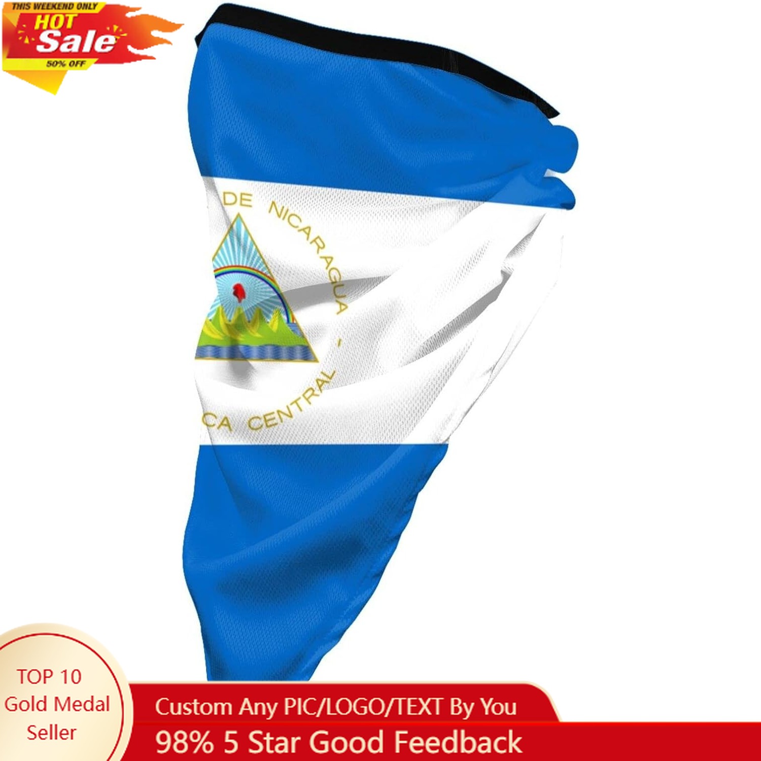 Flag of The Fiji Islands Windp - Balaclava Face Mask ulasan dan harga