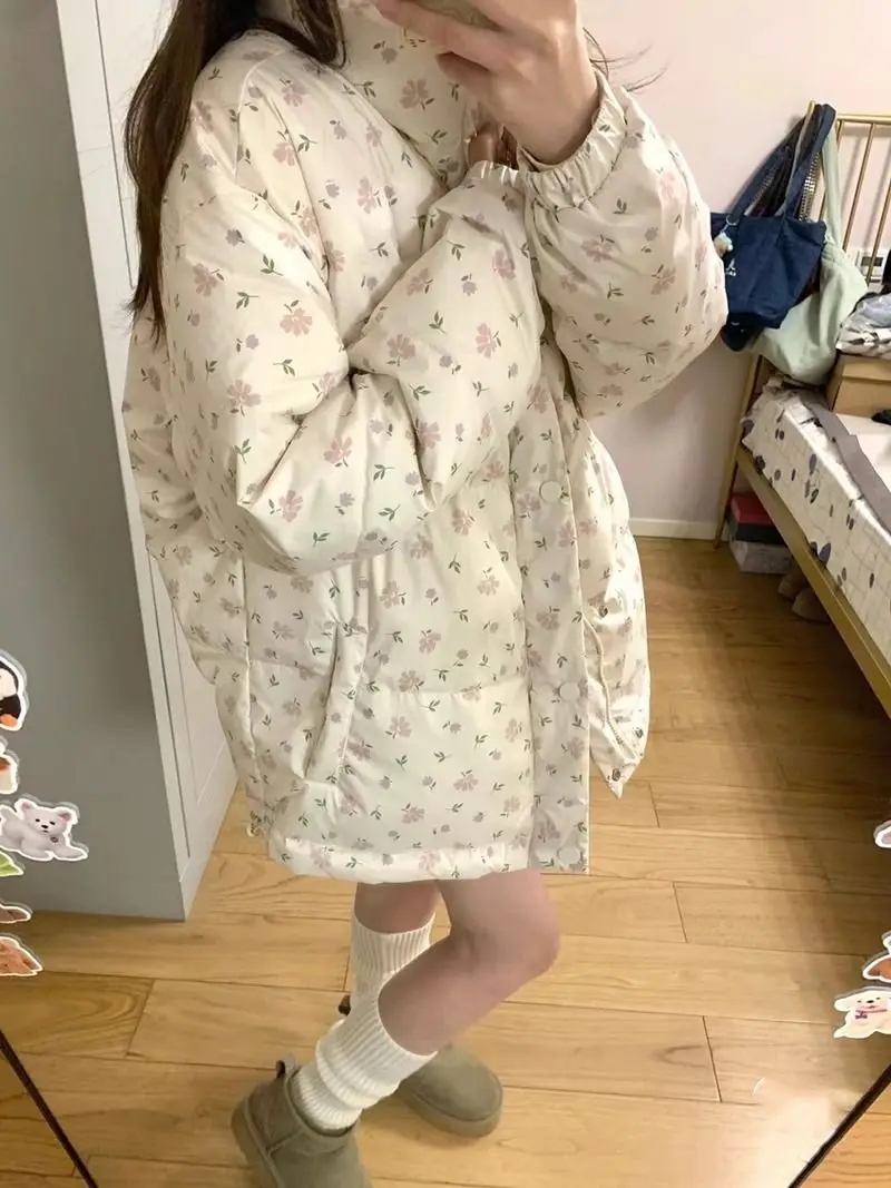 Winter Coat Korean Fashion Par - Korean Street Fashion Female ulasan dan harga