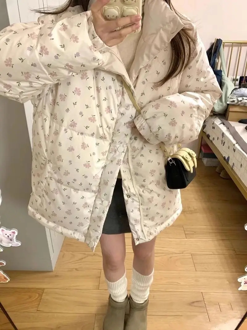 Winter Coat Korean Fashion Par - Korean Street Fashion Female ulasan dan harga