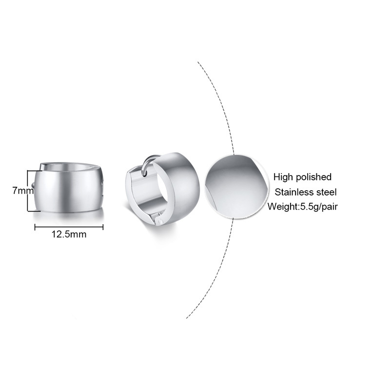 Minimalist Hoop Earrings for W - Street Fashion Earrings ulasan dan harga