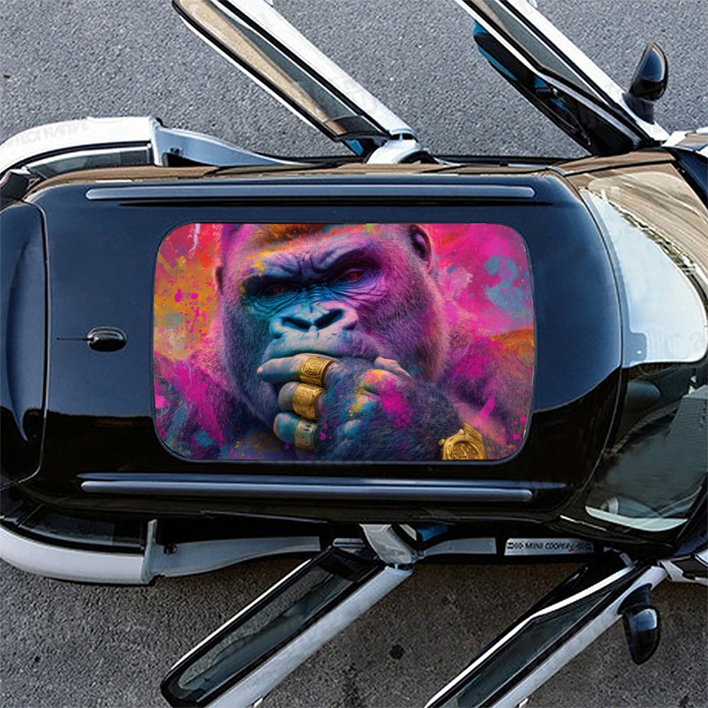 Fashionable Street Art Chimp M - Street Fashion Pose ulasan dan harga