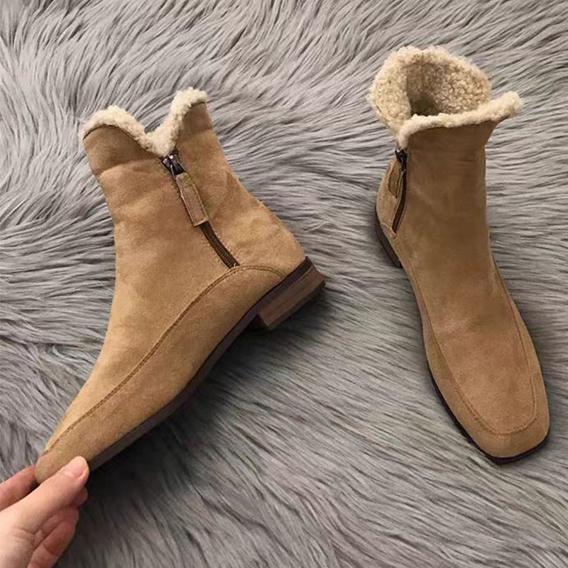 2026 New Fur Ankle Boots for W - Street Fashion Dress ulasan dan harga