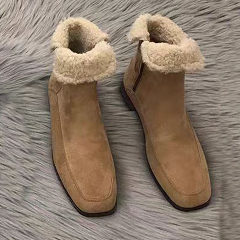 2026 New Fur Ankle Boots for W - Street Fashion Dress ulasan dan harga
