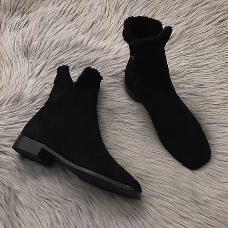 2026 New Fur Ankle Boots for W - Street Fashion Dress ulasan dan harga