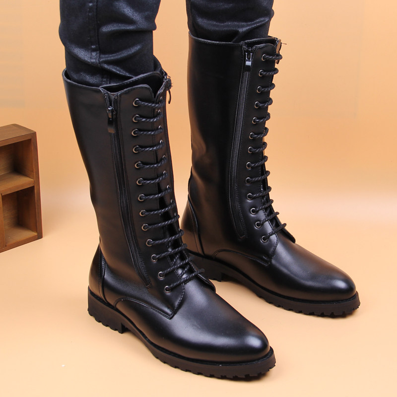 men's luxury fashion high boot - Street Fashion Dress ulasan dan harga