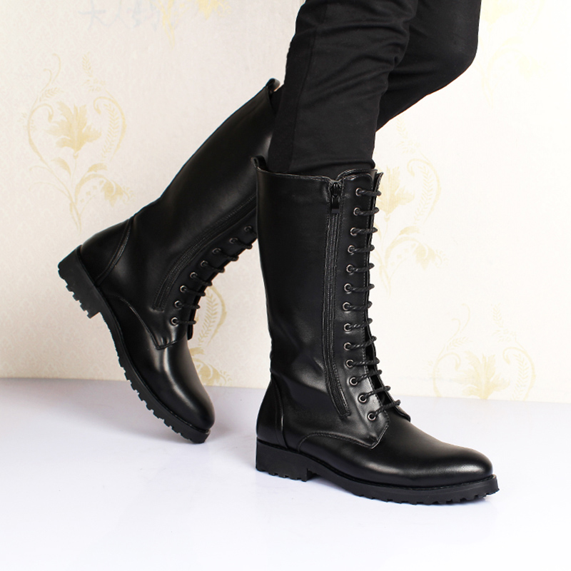 men's luxury fashion high boot - Street Fashion Dress ulasan dan harga