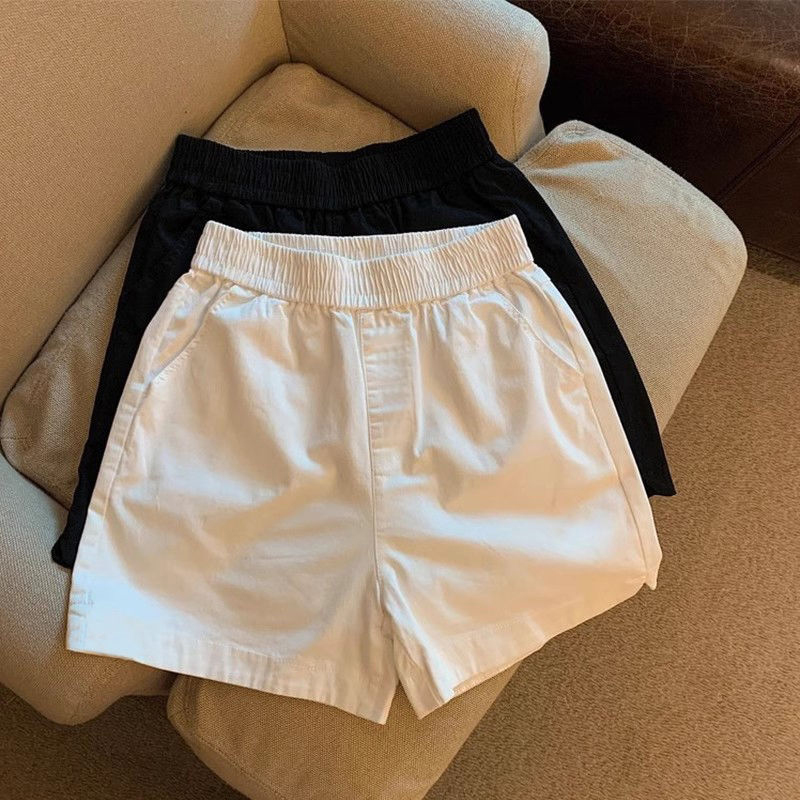 High Waist Cotton Shorts Women - Korean Street Fashion Female ulasan dan harga