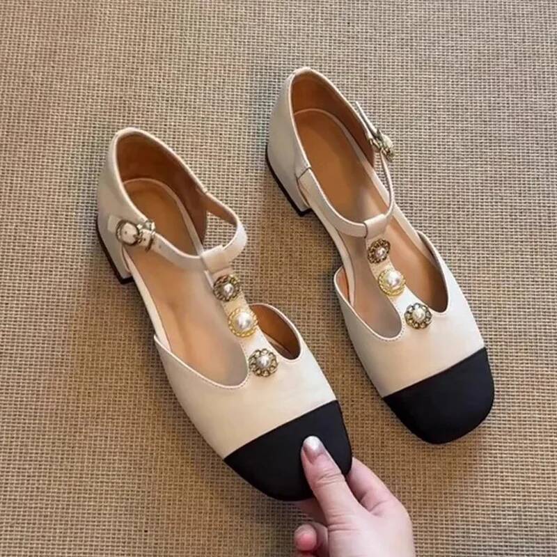 Women Square Toe Heeled Sandal - Street Fashion Styles ulasan dan harga