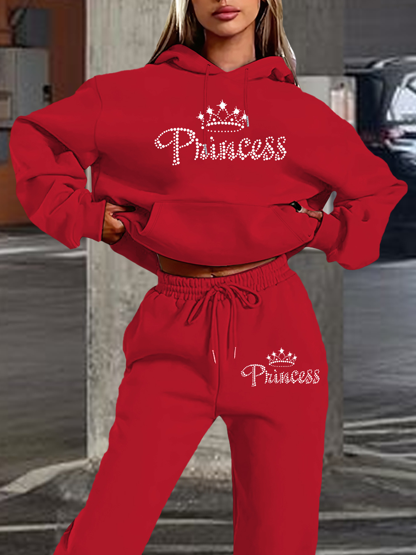 Women 2026 New 2Pcs Hoodie & S - Street Fashion Styles ulasan dan harga