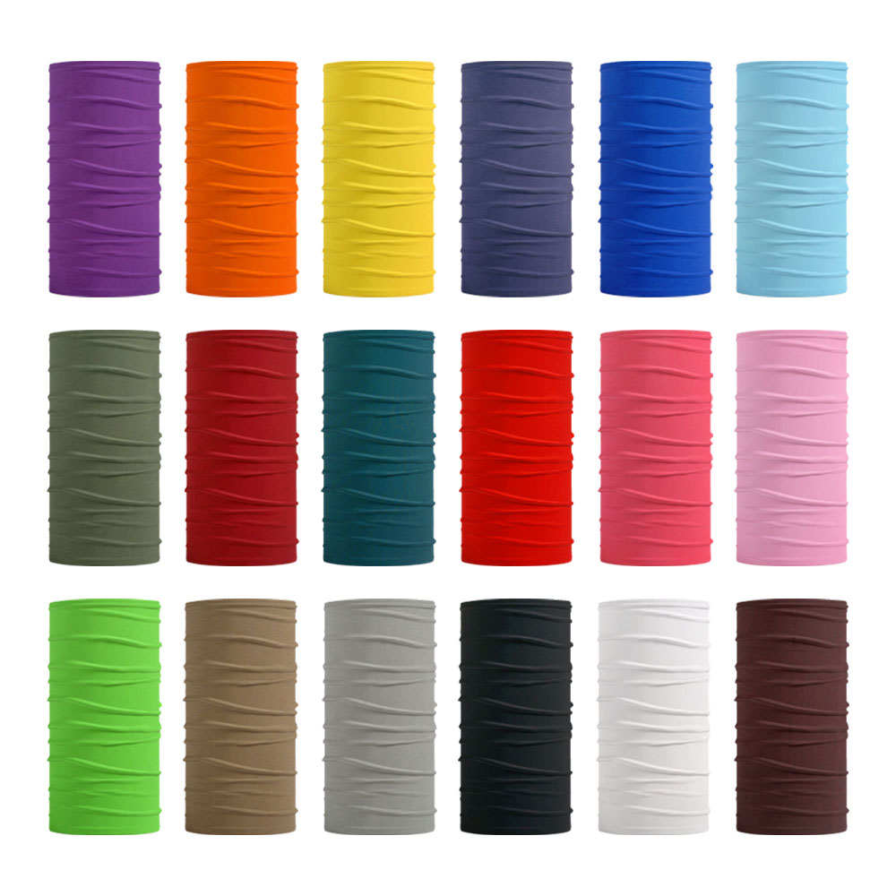 Seamless Solid Color Bandanas  - Balaclava Face Mask ulasan dan harga