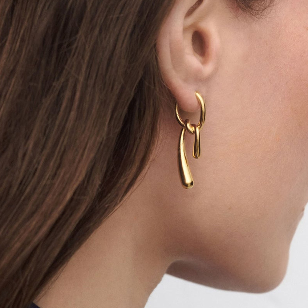 ENFASHION Aretes De Mujer Irre - Street Fashion Earrings ulasan dan harga